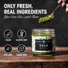 Blank Slate Kitchen Zhug (6 oz) | Spicy Middle Eastern Herby Green Hot Sauce (Yemeni Skhug) | Vegan & Gluten-free | Blend of Jalapenos, Cilantro, Parsley, Garlic, Lemon Juice & Olive Oil view 2