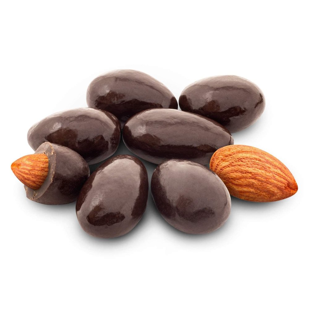 FirstChoiceCandy Chocolate Covered Almonds (Dark Chocolate, 2 Pound)