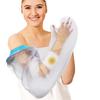 Asunby Cast Covers for Shower Arm Adult Waterproof Long full Protector Cover Soft Comfortable Watertight Seal to Keep Wounds Dry Bath Bandage Broken Hand,Wrist,Finger,Elbow Reusable Durable view 1