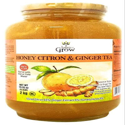 Balance Grow Honey Citron and Ginger Tea 70.55oz (4.4 lbs/2KG) pack of 1