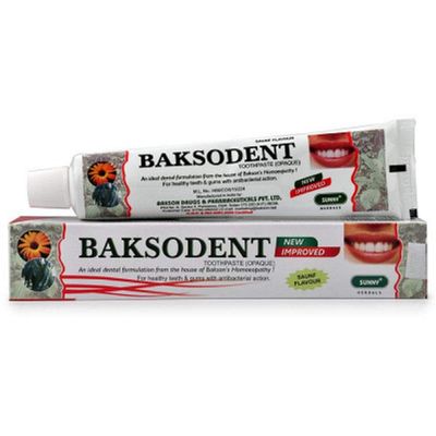 Bakson Homeopathy Baksodent Toothpaste (Saunf Flavour) (100g)