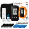 CareSens N Blood Glucose Monitor Kit with 100 Blood Sugar Test Strips, 100 Lancets, 1 Blood Glucose Meter, 1 Lancing Device, 1 Control Solution, Travel Case for Diabetes Testing for Personal Use view 1