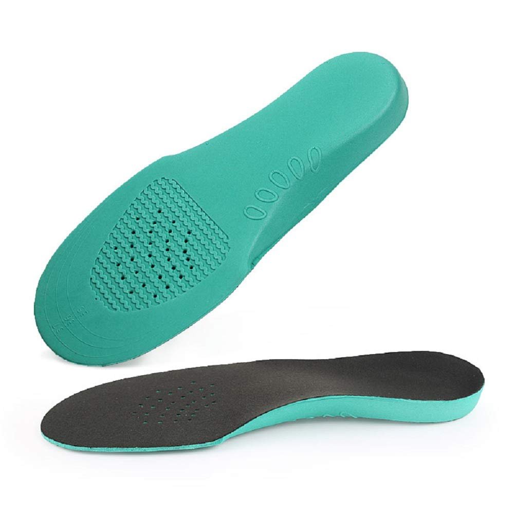 Children Orthotic Insoles Kids Sports Insole Shock Absorptation Arch Support for Flat Feet Plantar Fasciitis Foot Pain -23.6CM