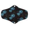 5 Cloth Menstrual Pads 1 Wet Bag M Panty Liners Reusable Washable (Sunflowers, M Panty Liners) view 2