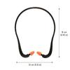 2 Banded Ear Plugs with 10 Pairs of Replacement Pods - Reusable Shooters Ear Protection for Mowing Shooting Construction Hunting - Washable Gun Range Hearing Protection Ear Plugs for Noise Reduction view 3