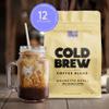 1 lb Medium Roast Cold Brew Coffee, Coarse Ground Coffee, by Birch Glen Roasters, 16 oz Resealable Bag, 100% Arabica view 2
