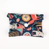 5 Cloth Menstrual Pads 1 Wet Bag M Panty Liners Reusable Washable (Frog Owl Fox, M Panty Liners) view 4