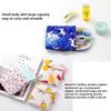 4 Pcs Cute Cotton Sanitary Napkins Bag, Menstrual Cup Pouch, Nursing Pad Holder, 5.1 x 5.1 inch Washable Organizer, Multifunction Purse for Girls Women (B) view 3