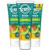 Tom's of Maine Kids Natural Toothpaste with Fluoride for Ages 2+, ADA Approved, Outrageous Orange Mango, 5.1 ounces (3 Pack) view 1
