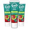 Tom's of Maine ADA Approved Fluoride Kids Toothpaste, Natural Toothpaste, Dye Free, No Artificial Preservatives, Silly Strawberry, 5.1 oz. 3-Pack (Packaging May Vary) view 1