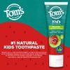 Tom's of Maine ADA Approved Fluoride Kids Toothpaste, Natural Toothpaste, Dye Free, No Artificial Preservatives, Silly Strawberry, 5.1 oz. 3-Pack (Packaging May Vary) view 2