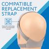 IMPRESA Nasal Pillow Headgear Replacement Strap Kit - Compatible with ResMed AirFit F20 CPAP Mask - Large & Gray - Adjustable Elastic CPAP Strap view 3