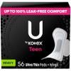 U by Kotex Balance Teen Ultra Thin Pads with Wings, Heavy Absorbency, 56 Count (4 Packs of 14) (Packaging May Vary) view 1