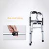 Lightweight Travel Walker Rollator Walker Toilet, Folding Medical Walker Aids Mobility (Height:74-92cm/29-36") view 4