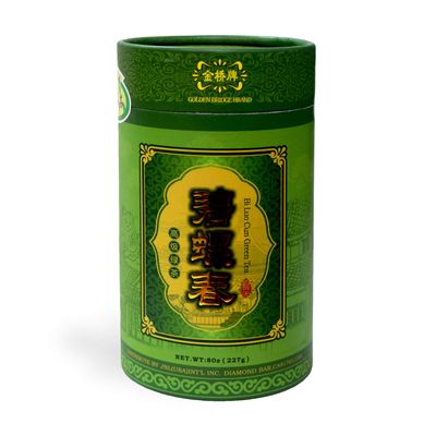 GlodenBridgeBrand High Class Green Tea227g  227g (Biluo Cun Green Tea)(pack of 2)