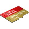 SanDisk 256GB Extreme MicroSDXC UHS-I Memory Card - C10, U3, V30, 4K, A2, Micro SD - SDSQXA1-256G-GN6MN view 4