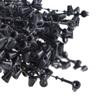 1000 PCS Pin Adjustable Security Beaded Loop Tie Plastic Paper Prices Tag Fasteners Loop Tie Security Cable Fasteners for Paper Prices Tag (Black, Length 7 Inch) view 4