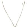 Andongnywell Metal Ring Pants Waist Chain Punk Style Wallet Belt Chain Hip Hop Jewelry Waist Chain for Men and Women (Silver) view 1