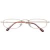 Spring Hinge Reading Glasses, 3 Pack, 1.50X, Gold/Chrome/Silver view 3