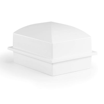 Crowne Vault Urn Vault for Underground Burial | Fortified Container to Hold Adult Human Ashes and Cremation Urns for Cemetery and Ground Burial | Made in The USA (Regent, White)