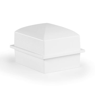 Crowne Vault Compact Urn Vault for Underground Burial | Fortified Urn Vaults to Hold Small Cremation Urns for Adult Ashes for Cemetery and Ground Burials | Made in The USA (Coronet, White)