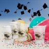 Party Essentials SD162094-2 Soft Plastic Printed Party Cups, 40 Count, 16-Ounce, Graduation view 4