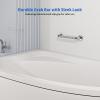 12 Inch Stainless Steel Chrome Shower Grab Bar, ZUEXT Bathroom Balance Bar, Safety Hand Rail Support, Handicap Elderly Injury Senior Bath Assist Handle view 4