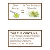 KOYAH - Organic USA Broccoli Sprout Powder (1 Scoop = 1/4 Cup Sprouts): 36 Servings, Freeze-Dried, Tested for Active Myrosinase and Glucoraphanin (Sulforaphane Glucosinolate) view 3