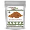 The Spice Way Ground Cumin - powder made from premium whole cumin seeds 4 oz resealable bag view 1