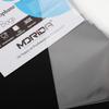 MORIDA 20 Pcs 14x18 inch Cello Cellophane Treat Bags Clear Flat for Gift Wrapping, Bakery, Cookie, Candies, Dessert, Baskets Packaging with Color Twist Ties view 3