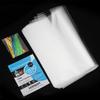 MORIDA 50 Pcs 12x16 inch Cello Cellophane Treat Bags Clear Flat for Gift Wrapping, Bakery, Cookie, Candies, Dessert, Baskets Packaging with Color Twist Ties view 2