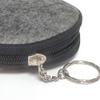 2PCS INVODA Pill Cases Weekly Pill Organizer 7 Day Pill Box with 1Pcs Felt Storage Pouch Small Cute Pill Container view 4