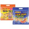Snek Ku Malaysia Tam Tam Crab Flavour MiMi Prawn Flavour Snack Food Biscuit Biskut Tea Time Biskuat Halal 200g x 1 Pack (Prawn Flavour) view 1