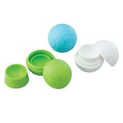 SmileMakers Asstd Soccer Vertical Contact Lens Cases - Eyecare Accessories - 50 per Pack