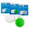 7 Pack Contact Lens Cases Solution Holder Small Container Storage Travel Kit Set view 2