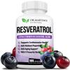 Extra Strength Resveratrol 1568mg - 180 Capsules - 3 Months Supply | Antioxidant Supplement | Natural Trans-Resveratrol Pills | for Anti-Aging, Heart Health, Immune System & Brain Function view 1