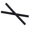 NicelyFit Replacement Kit of Temple Ear Socks n Nose Pads for Oakley Pitchman OX8050 Glass Frame (Black with Nose Pads) view 2