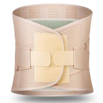 ZFF Lower Back Brace Lumbar Support Waist Compression Belt for Men and Women Sciatica Scoliosis and Herniated Disc Pain Relief (Size : S)