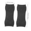 EXCEART Patella Knee Brace Women's Knee Support Sleeve Short Warm Cashmere Kneepad for Dance Yoga Outdoor Sports view 2