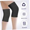 EXCEART Patella Knee Brace Women's Knee Support Sleeve Short Warm Cashmere Kneepad for Dance Yoga Outdoor Sports view 3