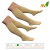 HealthyNees Closed Toe 15-20 mmHg Compression Plus Size Big Wide Leg Calf Socks (Beige 2 Pairs, 5X-Large) view 2