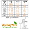 HealthyNees Open Toe 15-20 mmHg Compression Plus Size Extra Wide Calf Leg Socks (Black 2 Pairs, 5X-Large) view 3