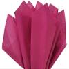 Cranberry Tissue Paper Squares, Bulk 10 Sheets, Premium Gift Wrap and Art Supplies for Birthdays, Holidays, or Presents by Feronia packaging, Large 15 Inch x 20 Inch Made in USA view 1