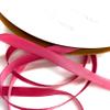 1/4 inch Double Faced Nylon Satin Ribbon - 50 Yard Spool, Made in Japan Perfect for Wedding Decor, Wreath, Baby Shower,Gift Package Wrapping Etc. (Rose Pink -30) view 1