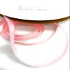 1/4 inch Double Faced Nylon Satin Ribbon - 50 Yard Spool, Made in Japan Perfect for Wedding Decor, Wreath, Baby Shower,Gift Package Wrapping Etc. (Candy Pink -21) view 1