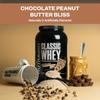 NutraBio Classic Whey Protein Powder- 25G Protein Per Scoop -No Fillers, Artificial Colors, Preservatives - Low Glycemic Index - (Chocolate Peanut Butter, 5 Pounds) view 4