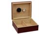 Personalized Engraved Cherry Wood Cigar Humidor 25-50 Cigars view 2