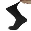 Big and Tall Diabetic Neuropathy Ringspun Cotton Crew Socks, King Size Mens Athletic Socks (13-16, Loose Top - Premium Black) - 12 pairs view 2