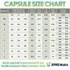 XPRS Nutra Size 00 Empty Capsules - 1000 Count Joined Empty Gelatin Capsules - DIY Capsule Filling - Fillable Pill Gel Caps for Do-It-Yourself Supplements Fill These Gelcaps Yourself (Clear) view 4