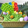 Asekonc 1/2 LB Easter Green Grass Green Raffia Grass Super Large Pack Recyclable Paper Shred for Easter Basket Filler Creative Eggs Decor Filler Gift Wrapping view 3